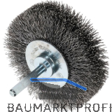 OSBORN Rundb�rste mit Schaft 80 x 19 x 6 mm Stahldraht