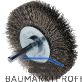 OSBORN Rundb�rste mit Schaft 80 x 19 x 6 mm rostfreier Stahldraht