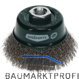 OSBORN Fl�chenreinigungs Topfb�rste 75 x 25 mm rostfreier Stahldraht M14
