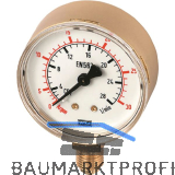 POLOGEN Inhaltsmanometer � 63mm Sauerstoff 0-315 bar