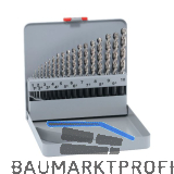 MAYKESTAG Spiralbohrer-Kassette DIN338Forte HSS Co5 1-10 mm 19-teilig