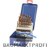 BOHRCRAFT Bohrer-Kassette DIN338RN HSS Co5 � 1-13 mm 25-teilig