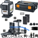 LASERLINER Kreuzlinienlaser PrecisionPlane 4G Pro 7,4 V 2,6 Ah (IEC) Li-Ion