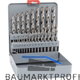 MAYKESTAG Spiralbohrer-Kassette DIN338RN HSS-Co5 � 1-13 mm 25-teilig