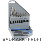 MAYKESTAG Spiralbohrer-Kassette DIN1897PZ HSS-Co5 extra kurz 3-10 mm 10-teilig