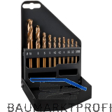 ALPEN Spiralbohrer-Kassette DIN1897PZ HSS Cobalt GRIP KM10 � 3-10mm 10-teilig