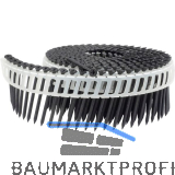 ALSAFIX Nagelschraube L�nge 50 mm FasCoat Kunststoffgebunden 16 Grad schwarz