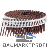 ALSAFIX Nagelschraube L�nge 50 mm FasCoat Kunststoffgebunden 16 Grad rot