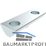 FATH Nutenstein doppelt Nut 8 einschwenkbar mit Federkugel M6