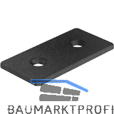 FATH Abdeckkappe f�r Profile 40 x 80 mm anschraubbar schwarz