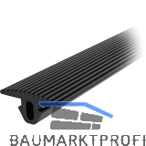 FATH Abdeckprofil NBR T-Form schwarz 20 m Nut 8