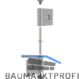 FATH Aluminium-Scharnier leicht 43 x 43 mm Nut 8