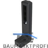 FATH Bodenwinkel 160 mm h�henverstellbar schwarz Nut 8