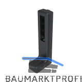 FATH Bodenwinkel 160 mm schwarz Nut 8