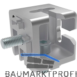 FATH Klemmprofilverbinder 40 Zinkdruckguss