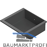 FATH Greifbeh�lter 110 x 105 x 40 mm schwarz Nut 8