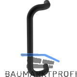 FATH Handgriff Aluminium gebogen 200 mm schwarz