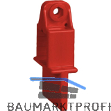 IQ-TOOLS Distanzhalter f�r Dielenzwinge Abstand 4 mm rot 10 St�ck