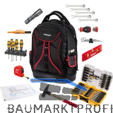 Werkzeugrucksack Basis-Set 63-teilig