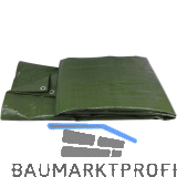Abdeckplane mit �sen Farbe gr�n 90 Gramm 2 x 3 m