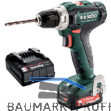 METABO Akku-Bohrschrauber BS 12 12 Volt / 2,0 Ah (IEC) Li-Ion