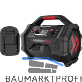 PERFECTPRO Akku-Radio Rocktagon 18 Volt AmpShare inkl. Adapter DeWalt/Milwaukee