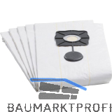 K�RCHER Nassfilterbeutel f�r Nass- und Trockensauger NT 48/1 Inhalt 5 St�ck
