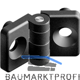 FATH Scharnier Kunststoff 20 Mini, schwarz