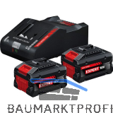 BOSCH Akku-Starterkit EXBA 18 Volt / 2 x 8,0 Ah Akku u Ladeger�t EXAL18V-160