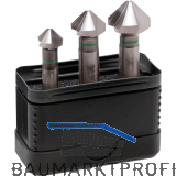 MAYKESTAG Kegelsenker-Satz HSS 90 Grad � 12,4 / 16,5 / 20,5 mm 3-teilig