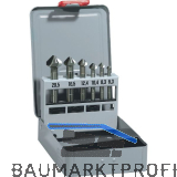 MAYKESTAG Kegelsenker-Satz DIN335C Z=3 HSS ungleiche Schneide 6-tlg.