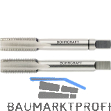 BOHRCRAFT Hand-Gewindebohrersatz HSSG DIN2181UNF amerikanisches Feingewinde 3/8"