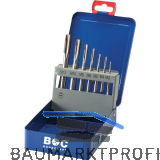BOHRCRAFT Maschinengewindebohrer-Satz M3-M12 HSS-E Co5 gerade genutet 7-tlg.