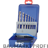 BOHRCRAFT Maschinengewindebohrer-Satz M3-M12 HSS-E Co5 35� rechtsspiral 7-tlg.