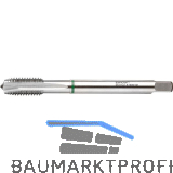 BOHRCRAFT Maschinengewindebohrer Form B DIN376 M20 �berlaufschaft Gr�nring