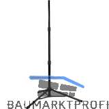 LED'S WORK Teleskopstativ Stahl schwarz bis 3m