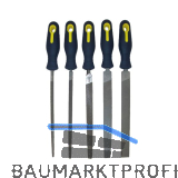 BLU-DAN Werkstatt Feilensatz 5-teilig Hieb 3/200 mm