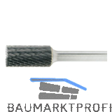 LUKAS HM-Fr�sstift Form A Zylinder Kopf � 6 mm L�nge 16 mm Zahnung 4 Inox