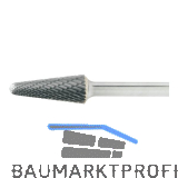 LUKAS HM-Fr�sstift Form L Rundkegel Kopf � 10 mm L�nge 20 mm Zahnung 7