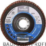 LUKAS Schleiflamellenteller SLTR CeramicAd � 125 mm Korn 80