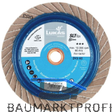 LUKAS Schleiflamellenteller SLTflex Ceramic-Korn � 125 mm Korn 40