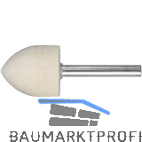 LUKAS Filz-Polierstift Form Spitzbogen Qualit�t P3 Kopf � 12 mm L�nge 20 mm