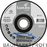 LUKAS Schruppscheibe Premiumflex* 125 x 6 mm Form 27