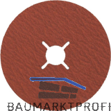 TYROLIT Fiberscheibe Cerabond X � 115 x 22 mm Korn 36 f�r Metallschliff