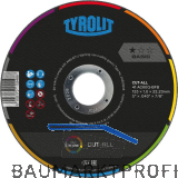 TYROLIT Trennscheibe gerade Basic* Cut-All 125 x 1,0 mm Form 41