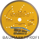 SOLIDO Diamant Trennscheibe 230 x 2.4 mm Beton Stein Baustellenmaterial