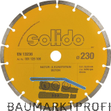SOLIDO Diamant Handtrennscheibe Turbo 230 x 22,23 mm