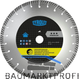 TYROLIT Premium***Dachdeckerscheibe 230 x 2,4 x 22,2 mm Form C6R