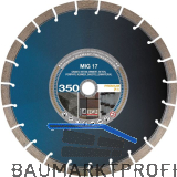 DIEWE Diamant Nassschnitttrennscheibe MIG17 350 x 25.4/17 mm