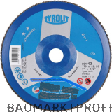 TYROLIT Schleiflamellenteller Standard** gerade � 125 mm Korn 80 Form 28N